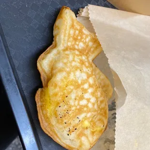 My custard goldfish