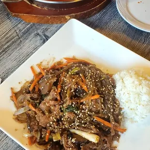 JACHE AND TTEOKBOKKI REALLY GOOD