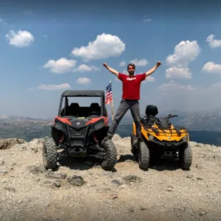 On Top of the World. Just under 13000 feet