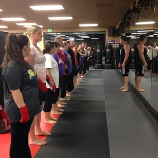 First night of KravFit for me...  Feelin it today!