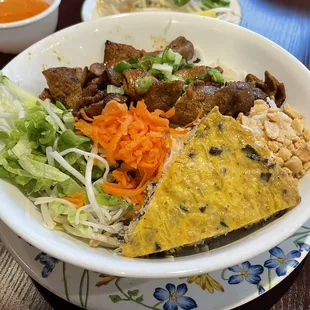 #24 Charbroiled Beef and Baked Egg with Rice