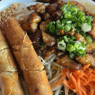 41. Charbroiled Meat and Egg Rolls with Vermicelli