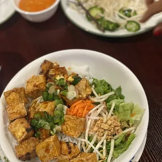 47. Charbroiled Tofu with Vermicelli