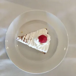 French espresso cheesecake