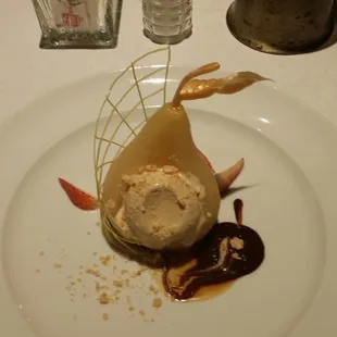Poached Pear