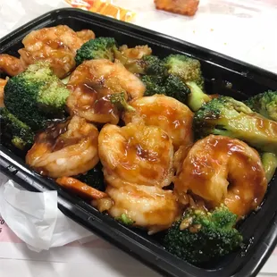 Shrimp and Broccoli