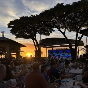 View from the Splash seating