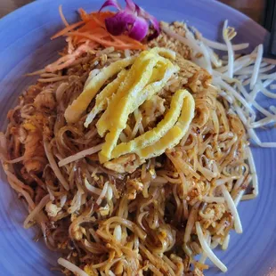 Chicken pad Thai no onions