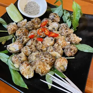 Butter garlic snail