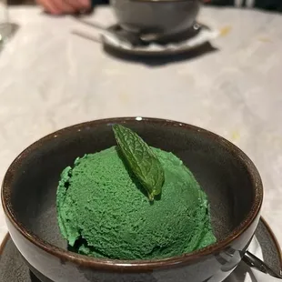 Matcha &amp; Coconut Ice cream