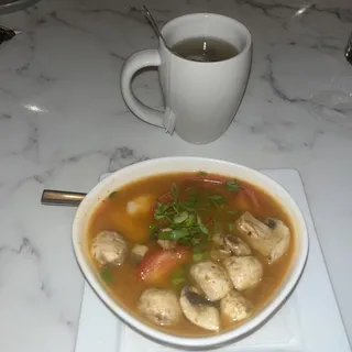 Tom Yum lemongrass Soup Cup