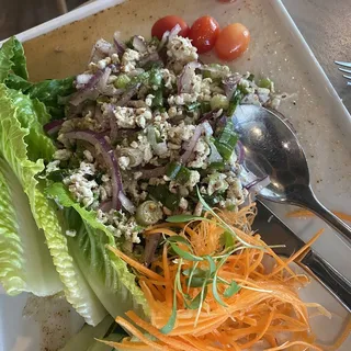 Larb Minced Chicken Salad