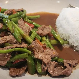 Thai Basil with beef