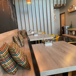 Adorable little place (also has patio seating).