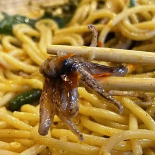 Stir Fried Spaghetti w/ seafood
