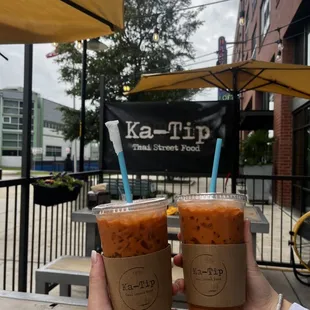 Thai iced tea