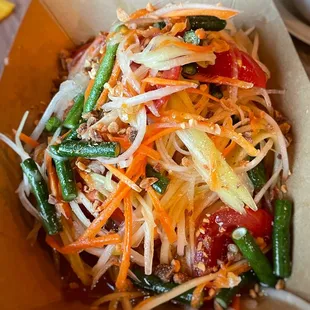 Thai Papaya Salad $8.3