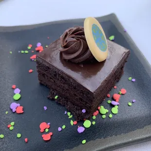 Moana dessert (chocolate cake)