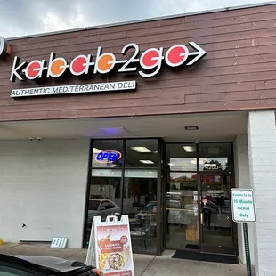 the storefront