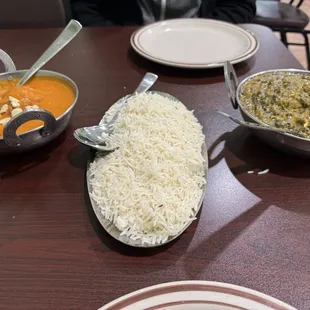 Malai Kofta and Chicken Saagwala