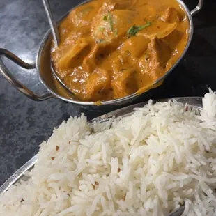 Rice &amp; chicken tiki Marsala