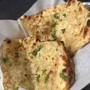 Chicken &amp; cheese naan- YUM!!!
