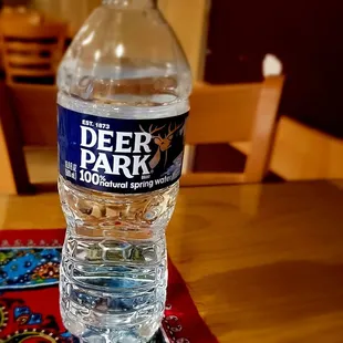 This is how they serve water