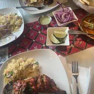 Chicken Tandoori Platter