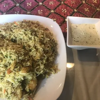 Shrimp Biryani