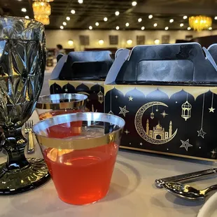 Rooh Afza (a rose/fruit drink from the East)
