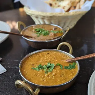 a variety of dishes