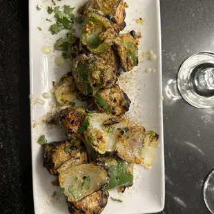 Mushroom tikka