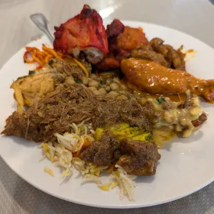 Buffet plate