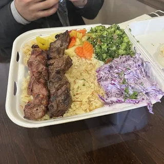 Kefta Kabab Combo 2 Skewers