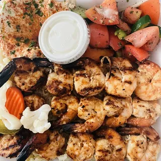 Shrimp Kabab Combo 3 Skewers