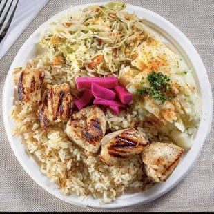 Chicken Kabab Plate