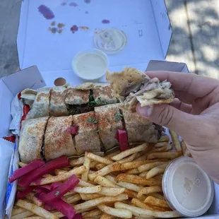 Beef Shwarma wrap