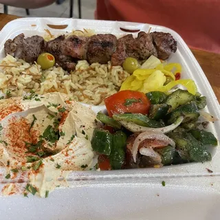 Lamb Kabab Combo Plate