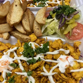 21B. Chicken Shawarma plate or wrap