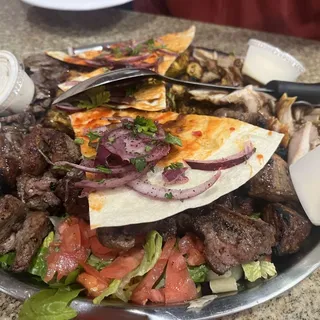 Large Mix Kabab Grill Plate