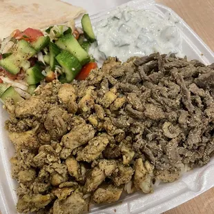 Combo Shawerma Plate (IG: @foodwithbros)