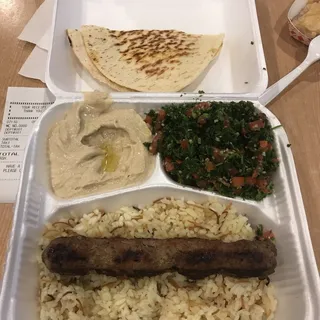 Kefta Kabab Plate