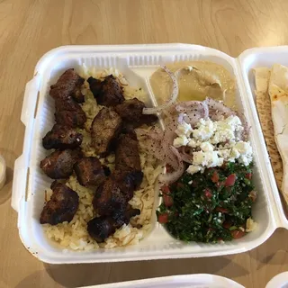 Lamb Kabab Combo Plate