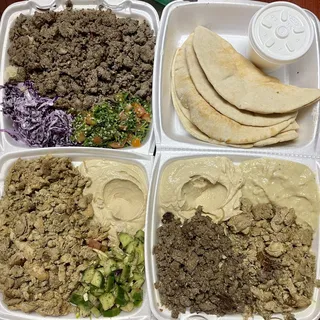 Beef Kabab Combo Plate