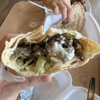 Beef Shawerma Sandwich