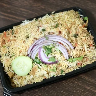Chicken biriyani