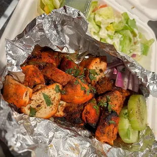 Chicken tikka kabab