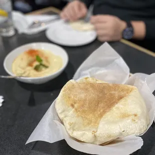 Fresh pita bread