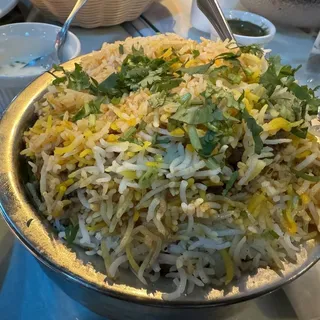 Goat Dum Biryani