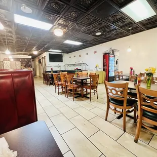 the interior of a restaurant